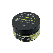 Load image into Gallery viewer, 100g jar of beldi soap with eucalyptus
