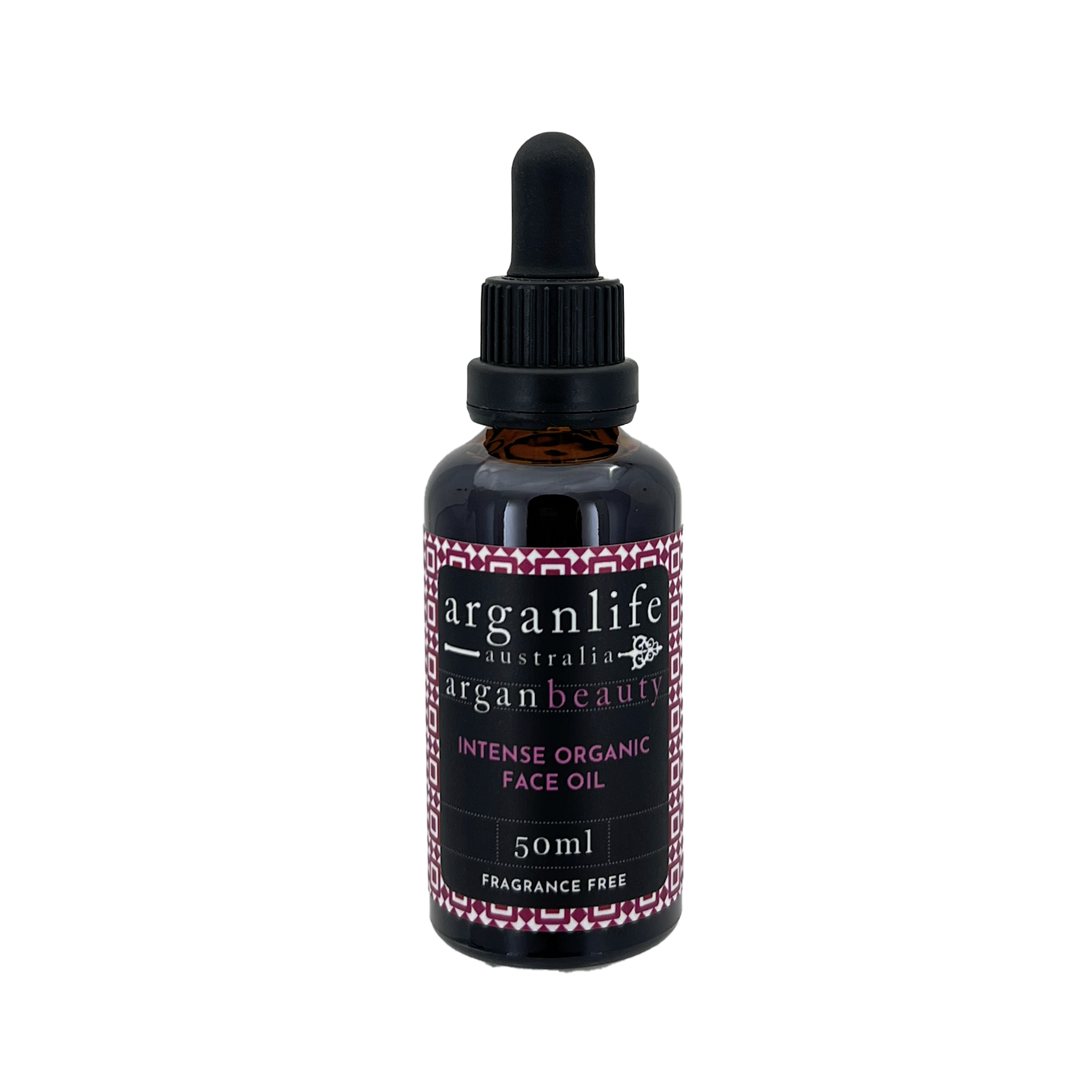 50ml bottle of intense organic face oil
