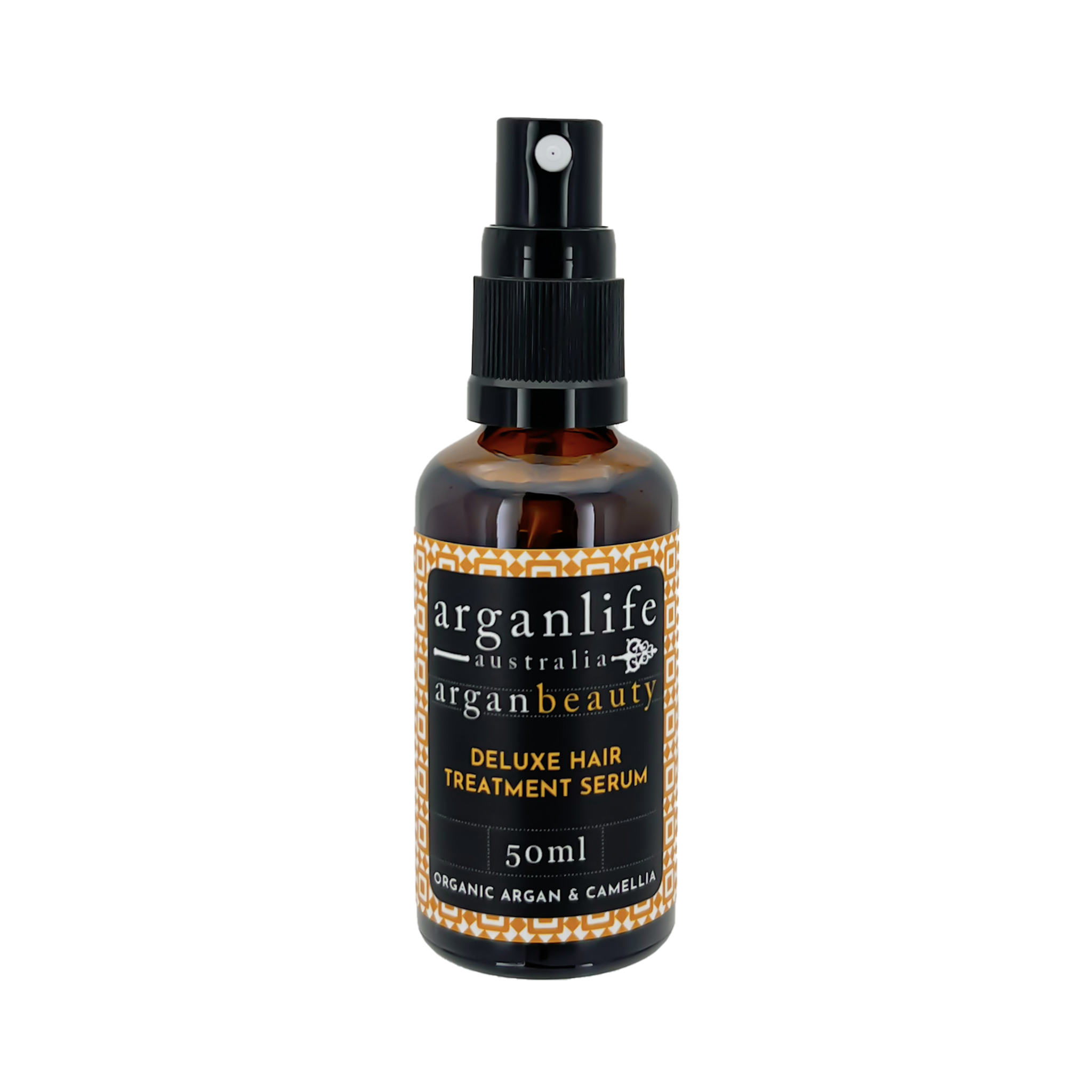 50ml bottle of deluxe hair treatment serum
